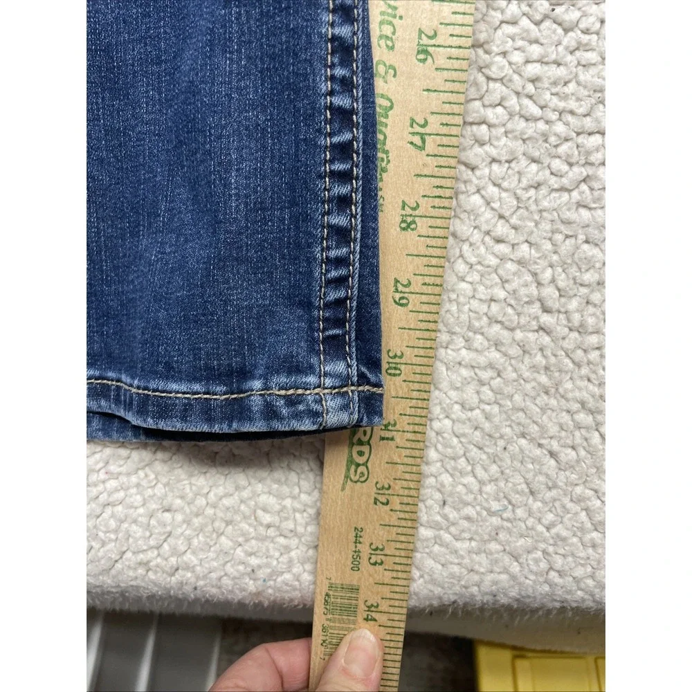 Silver Jean Co Eddie 36x30 Mens Denim Dark Wash Blue Jeans (38x31)